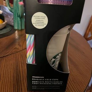 Brand New Starbucks Mystery Colour Changing Cups
